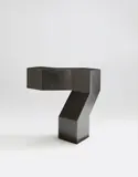 Tony Smith, Mistake, 1963-1998, cast bronze with black patina