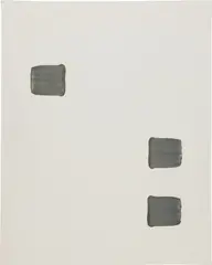 Untitled by Lee Ufan, 1996, oil on canvas, sold May 2016