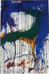 Untitled by Norman Bluhm, 1964, acrylic on paper, offered May 2016