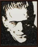 Frankenstein (from Caviar Monsters) by Vik Muniz, 2004, chromogenic print, in artist's frame, sold May 2016