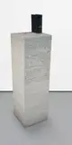 Theaster Gates, Afrostack, 2012, concrete, porcelain, glass and book