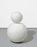 Gary Hume, Baby Snowman (white)
