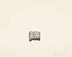 Untitled by Philip Guston, 1968, charcoal on paper, sold May 2016