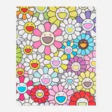 A Little Flower Painting: Pink, Purple, and Many Other Colors by Takashi Murakami, 2017, offset lithograph in colors, sold May 2026