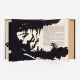 Kara Walker, Freedom: A Fable Bound (Pop-Up Book), 1997, leather-bound volume of offset lithographs and five laser-cut pop-up silhouettes on wove paper