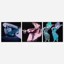Andy Warhol, Martha Graham, 1986, screenprint in colors on Lennox Museum Board