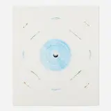 Ed Ruscha, The Fan and Its Surroundings (from The Global Edition series), 1982, lithograph in colors on BFK Rives