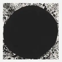 Richard Serra, Bo Diddley, 1999, etching on Somerset