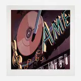 Robert Cottingham, American Hi-Fi (from the American Signs portfolio), 2009, screenprint in colors