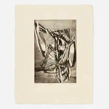 Stanley William Hayter, Flight, 1944, etching