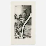 Al Taylor, Untitled (Large Tape), 1988, intaglio on Somerset Satin
