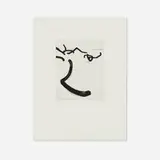 Bernar Venet, Random Combination of Indeterminate Lines, 1996, drypoint, open bite etching, and aquatint on Lana Gravure paper