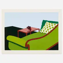 Ken Price, Lizard Cup (from the Interior series), 1971, screenprint in colors on Arjomari wove