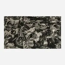 Bruce Conner, Image VII (from The Dennis Hopper One Man Show, Volume I), 1971, photoetching