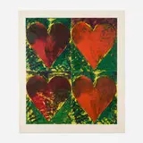 Jim Dine, L.A. Eye Works, 1982, etching and aquatint in colors with carborundum on Velin Arches in four parts