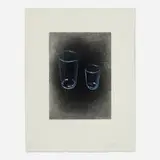 Ed Ruscha, Sunliner #6 (from the Sunliners series), etching and aquatint in colors on Hahnemühle