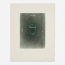 Sunliner #2 (from the Sunliners series) by Ed Ruscha, etching and aquatint in colors on Hahnemühle, sold May 2026