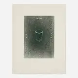 Ed Ruscha, Sunliner #2 (from the Sunliners series), etching and aquatint in colors on Hahnemühle