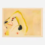 Francesco Clemente, Morning, 1982, woodcut in colors on Kozo