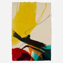 Paul Jenkins, Four Winds I, 1980, monoprint
