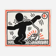 Keith Haring, Free South Africa, 1985, lithograph in colors on BFK Rives