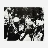 Andy Warhol, Birmingham Race Riot (from the X + X (Ten Works by Ten Painters) portfolio), 1964, screenprint