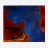 Cordelia Urueta, Muralla, 1987, oil on canvas