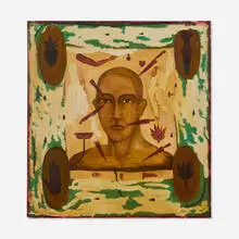 Jamie Palacios, 4 Sueños, 1991, oil on canvas