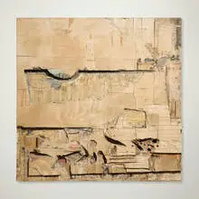 Lucio Muñoz, Untitled, wood construction