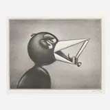 Ryan Travis Christian, Hammer, 2022, Risograph