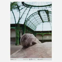 Daniel Arsham, Wanted! Grand Palais, 2020, offset lithograph in colors