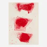 Jim Dine, Red Piano (from The Picture of Dorian Gray portfolio), 1968, lithograph in colors