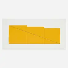 Robert Mangold, Untitled (from the A Book of Silk Screen Prints portfolio), 1992, screenprint in colors on Fabriano Cotton