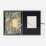 Claes Oldenburg, The Soap at Baton Rouge, 1990, cast resin, vinyl filled with aluminum silicate, screenprint on acetate, book, cloth covered portfolio box