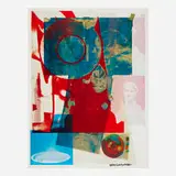 Robert Rauschenberg, Quarry Local One, 1968, offset lithograph in colors