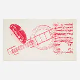 James Rosenquist, Cliff Hanger (2nd state), 1978, etching and aquatint