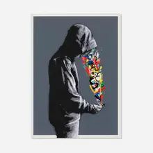 Martin Whatson, Connection, 2018, screenprint in colors