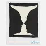 Jasper Johns, Cup 2 Picasso (for XXe Siècle No. 40), 1973, lithograph in colors