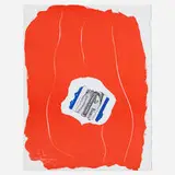 Robert Motherwell, Tricolor (for XXe Siècle), 1973, offset lithograph on Arches Cover