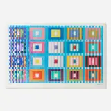 Yaacov Agam, Untitled, Agamograph