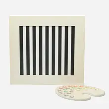 Yaacov Agam, Transformable Dialogue 2, screenprint, plastic palette, steel, magnets