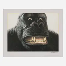 Walton Ford, I Don't Like to Look at Him, Jack. It Makes Me Think of That Awful Day on the Island exhibition poster, 2011, offset lithograph in colors