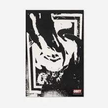 Ripped by Shepard Fairey, 2001, offset lithograph in colors, sold Jun 2026