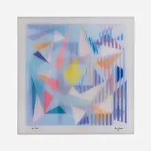 Yaacov Agam, Geo 1-2, 2007, Agamograph