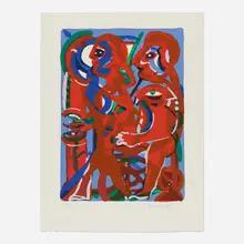Herbert Gentry, Near to You, 1989, lithograph in colors