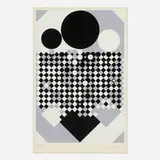 Victor Vasarely, Antares, 1970, screenprint in colors