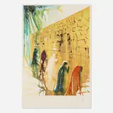 Le mur des lamentations (Wailing Wall) by Salvador Dalí, 1978, lithograph in colors with embossing on Arches, sold Jun 2026