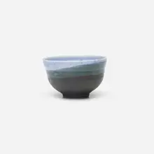 Tea bowl by Toshiko Takaezu, c. 1995, glazed porcelain, sold Jun 2026
