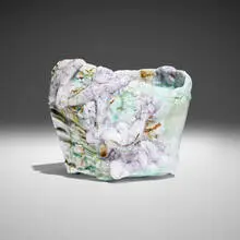 Kodai Ujiie, Urushi Chawan, 2021, glazed porcelain, lacquer