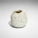 Masaomi Yasunaga, Melting Vessel, 2015, glaze, clay, kaolin